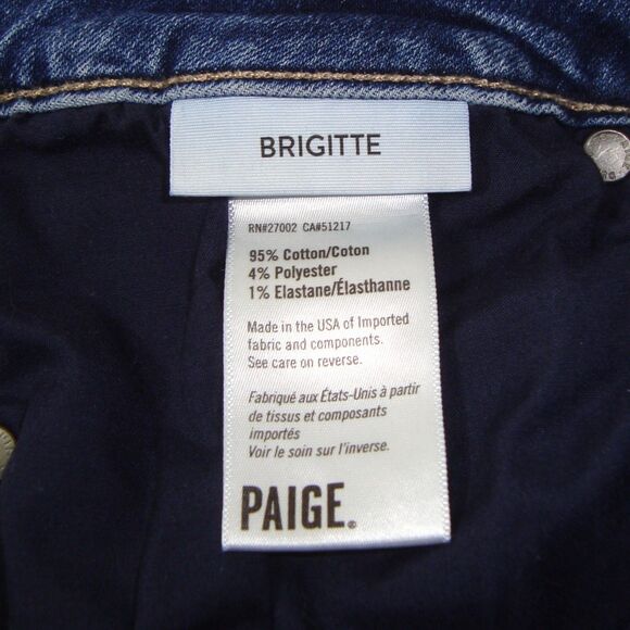Paige Brigitte Midrise Boyfriend Jeans in Enchant Wash Size 30 - Picture 5 of 13